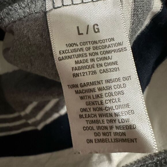 Aeropostale gray/blue/white t-shirt - Picture 3 of 5